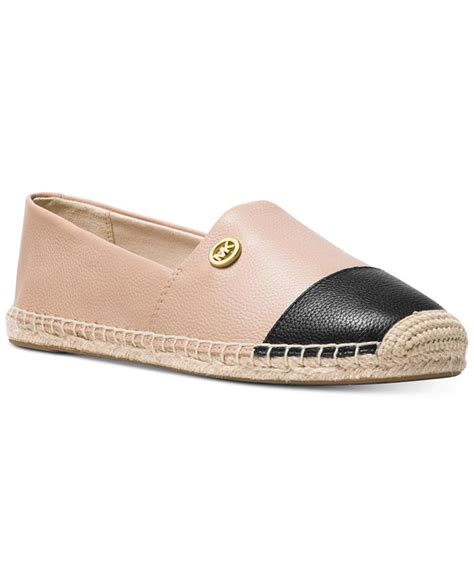 michael michael kors kendrick pebbled leather espadrille|Michael Kors kendrick slip on.